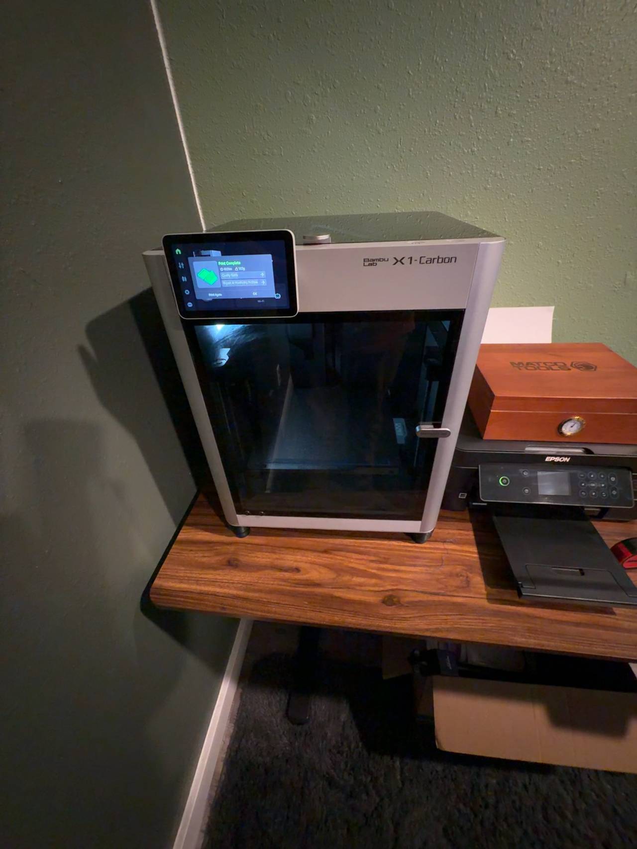 Bambu Lab X1 Carbon Silver 3D Printer