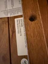 Modern Solid Wood Dining Table with Plank Legs - Image 3