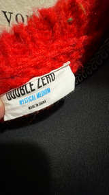 Double Zero Cropped Cardigan Red - Image 4