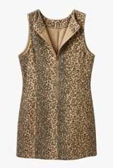 Tinseltown Girls Leopard Print denim Dress sz Medium New with tags - Image 4