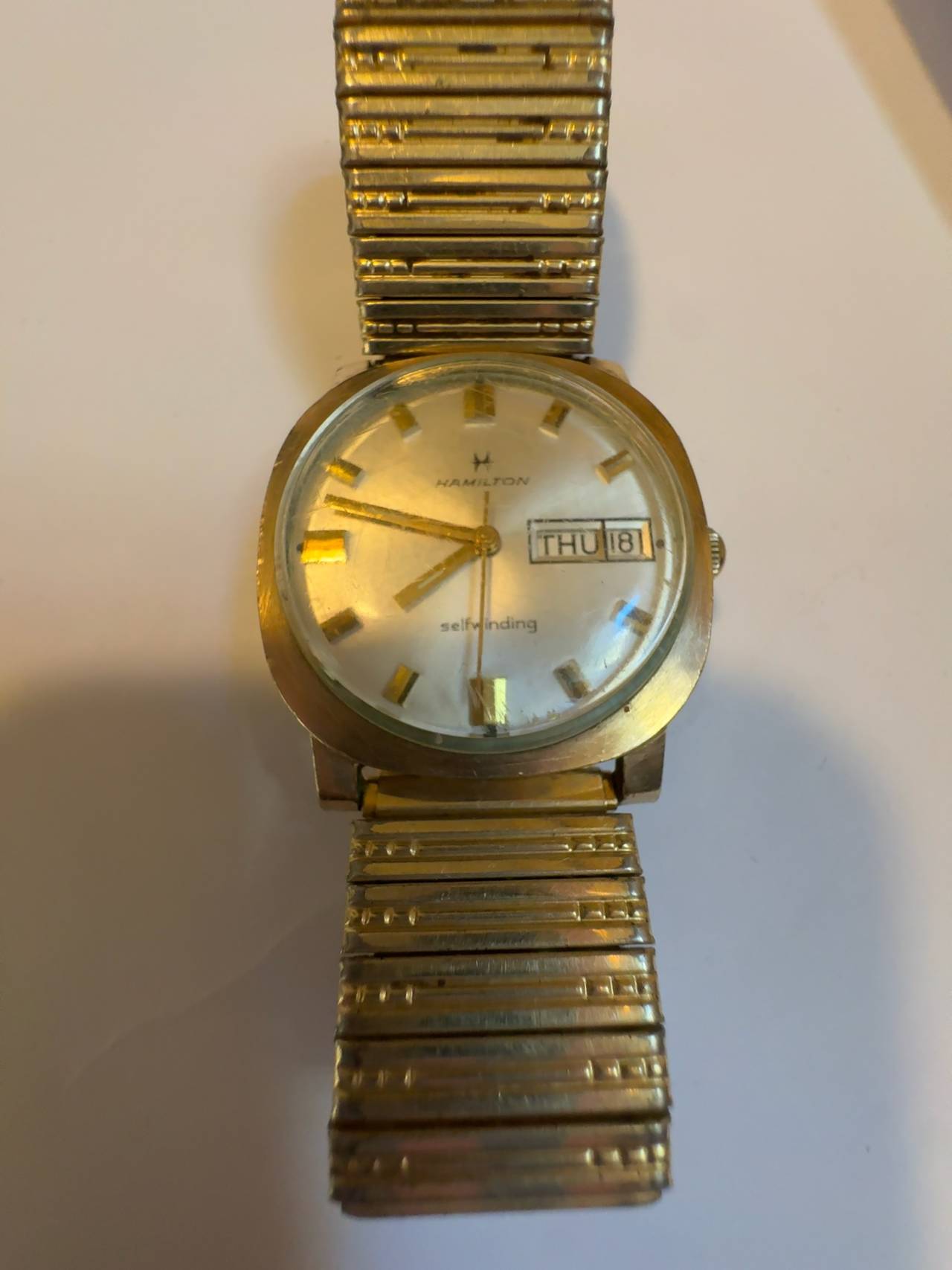 Hamilton Vintage Automatic Day/Date Wristwatch