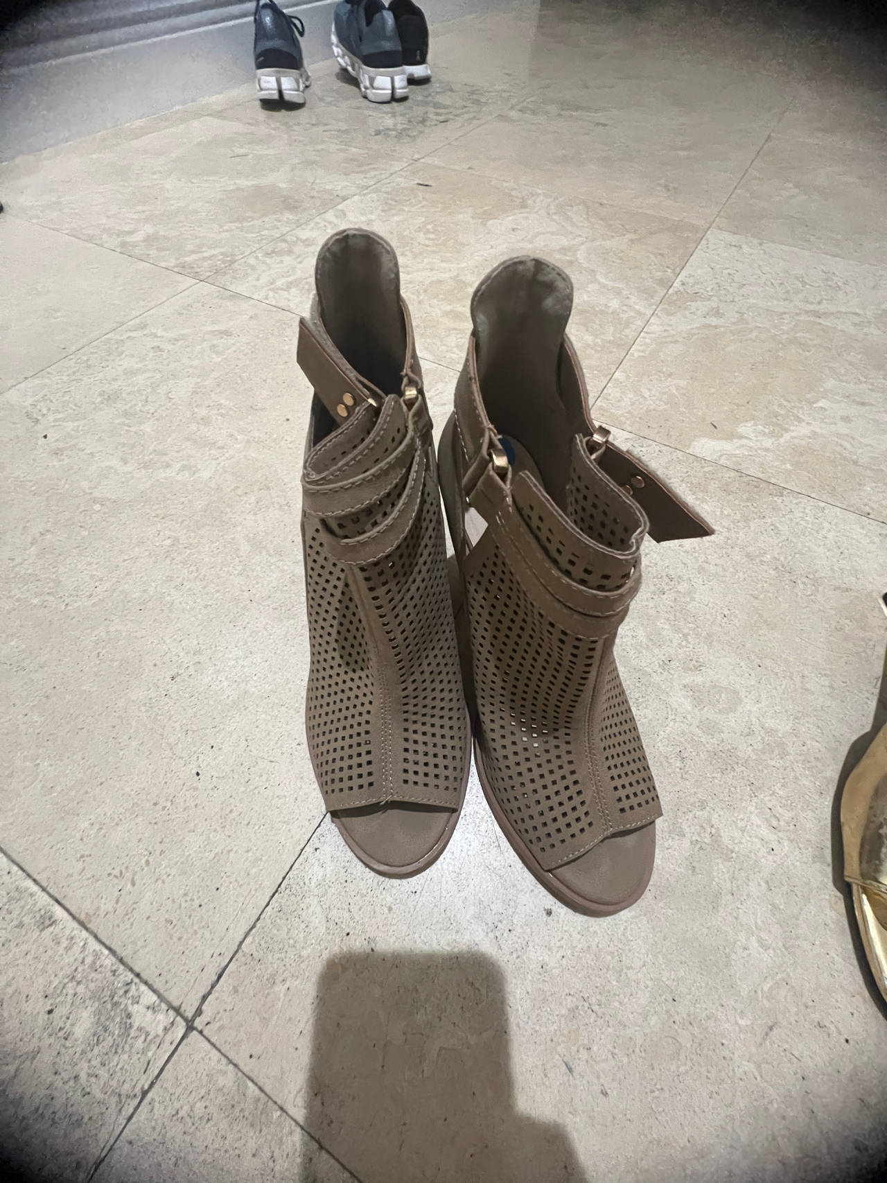 Peep Toe Booties