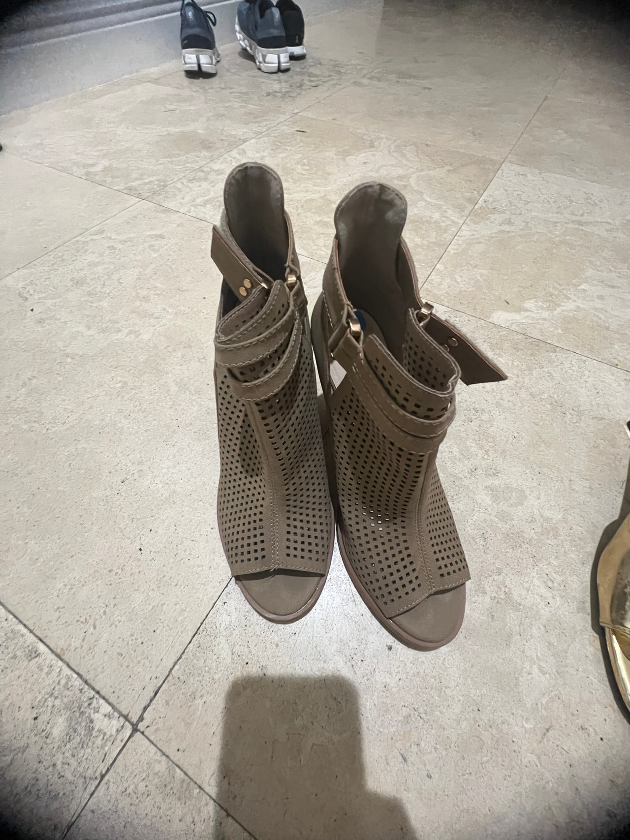 Peep Toe Booties