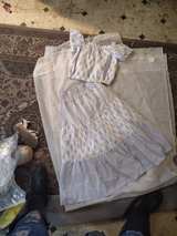 Universal Thread Blue and White Tiered Maxi Skirt Set - Image 2