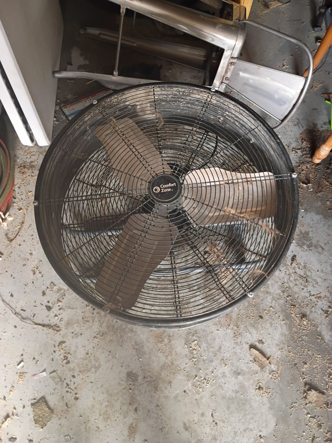 Comfort Zone 20" High-Velocity Floor Fan