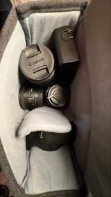 Canon EOS Rebel T7 DSLR Camera with 18-55mm, 75-300mm, and 50mm Lenses with bag - Image 8