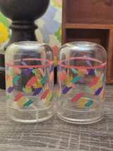 90s vintage Confetti Salt and Pepper Shakers - Image 3