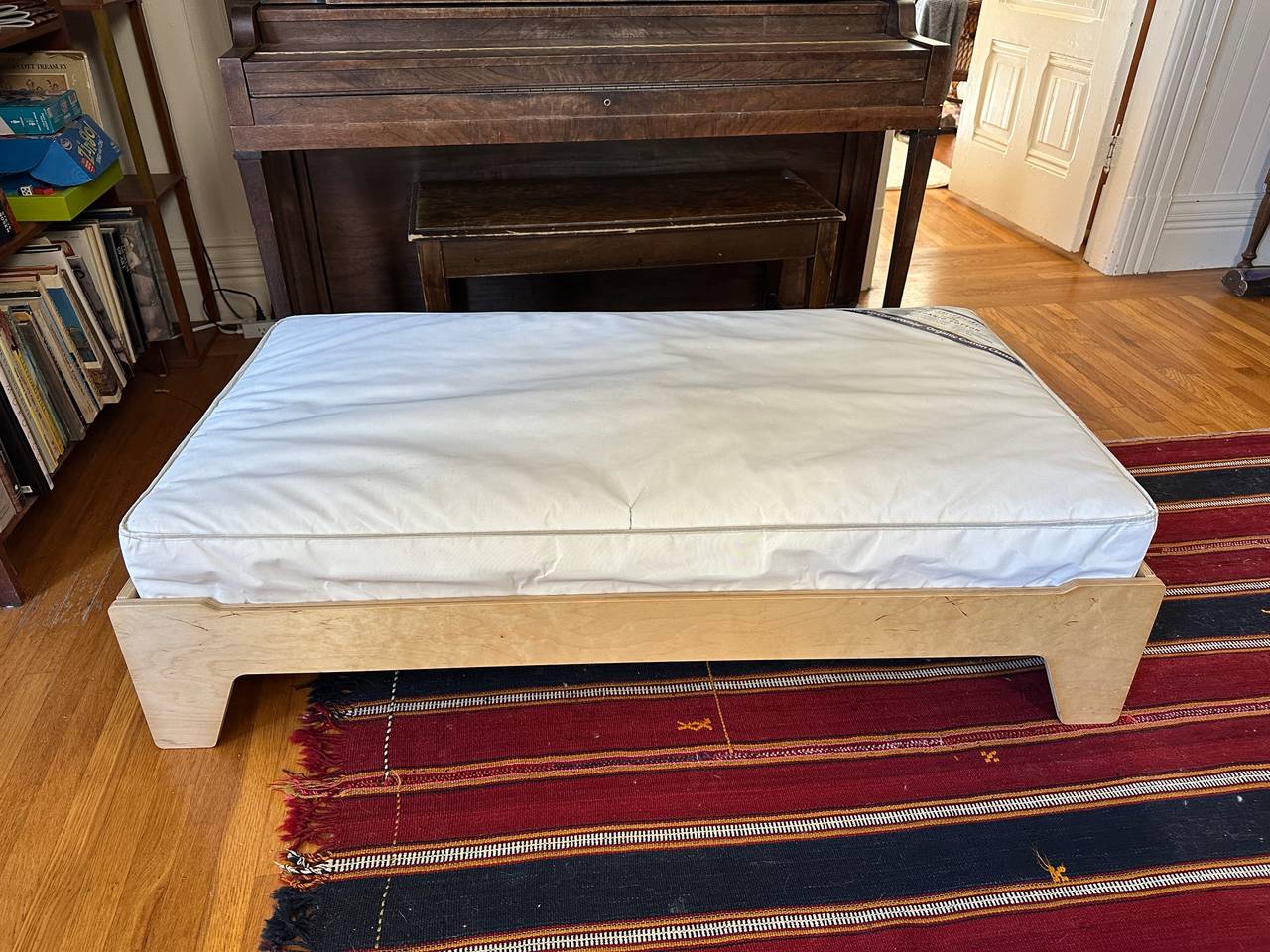 Sprout Kids Birch Montessori Floor Bed - Crib Size