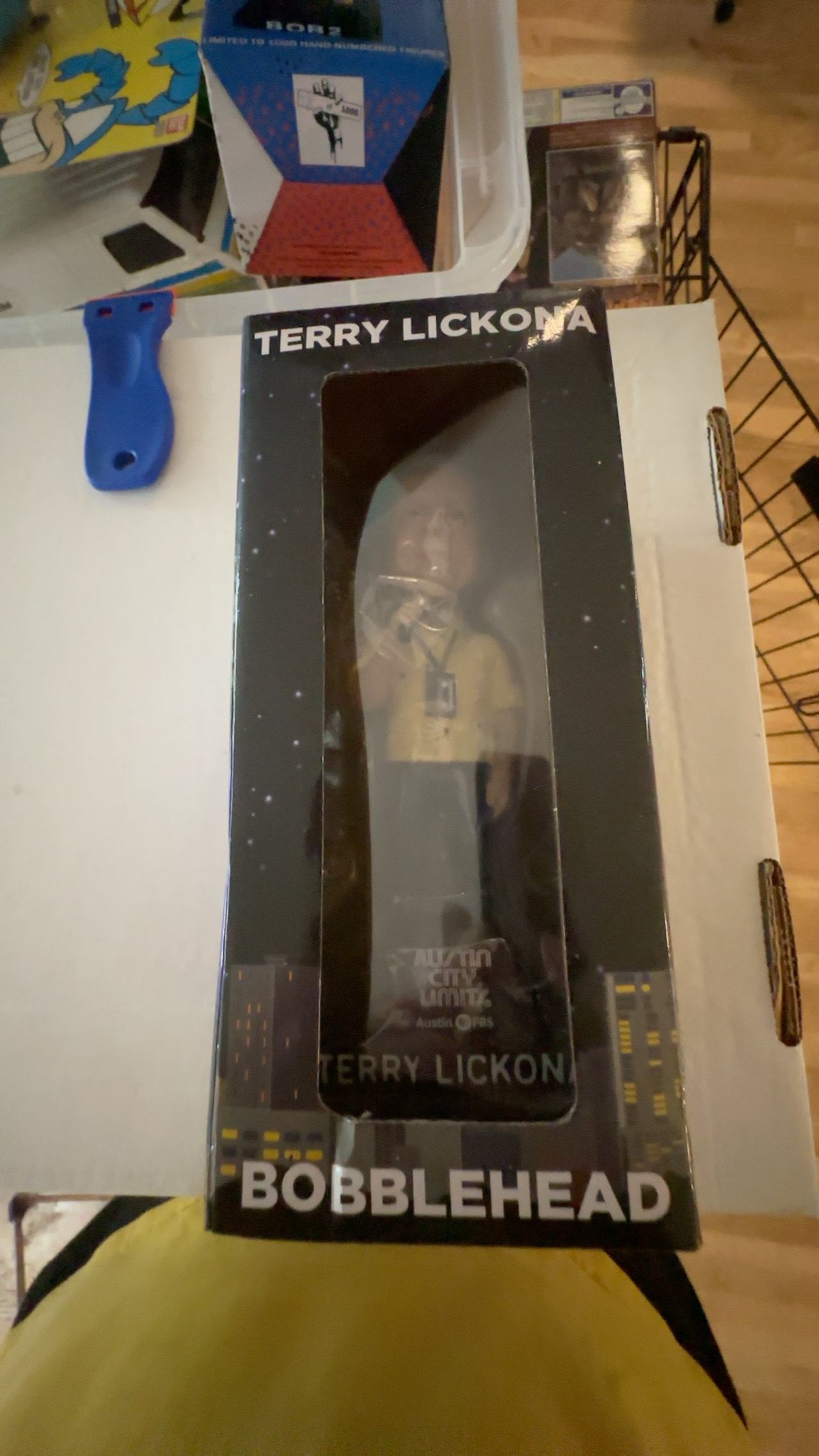 Terry Lickona PBS Austin City Limits NECA Bobblehead Figure Collectible