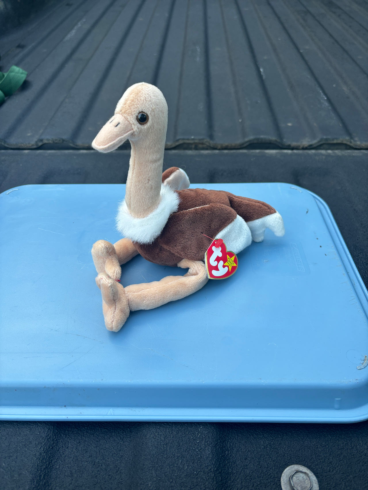 Ty Beanie Baby Stretch the Ostrich.