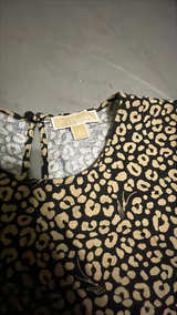 Madewell Side-Tie Top in Leopard Print - Image 2