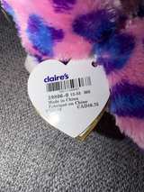 Ty Beanie Boos Reagan the Pink Purple Leopard CLAIRES EXCLUSIVE - Image 3