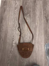 Gia brown suede Banana Republic crossbody purse - Image 1