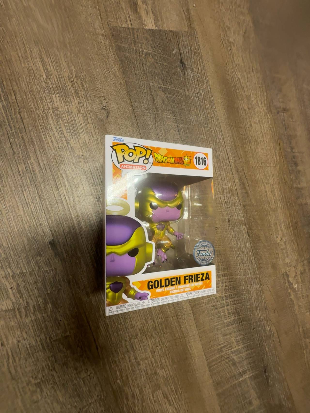Funko Pop! Dragon Ball Super Golden Frieza #1816