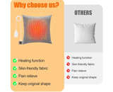 Heated Pillow for Lumbar Support, Heating Lumbar Support Pillow for Office Chair - Image 2