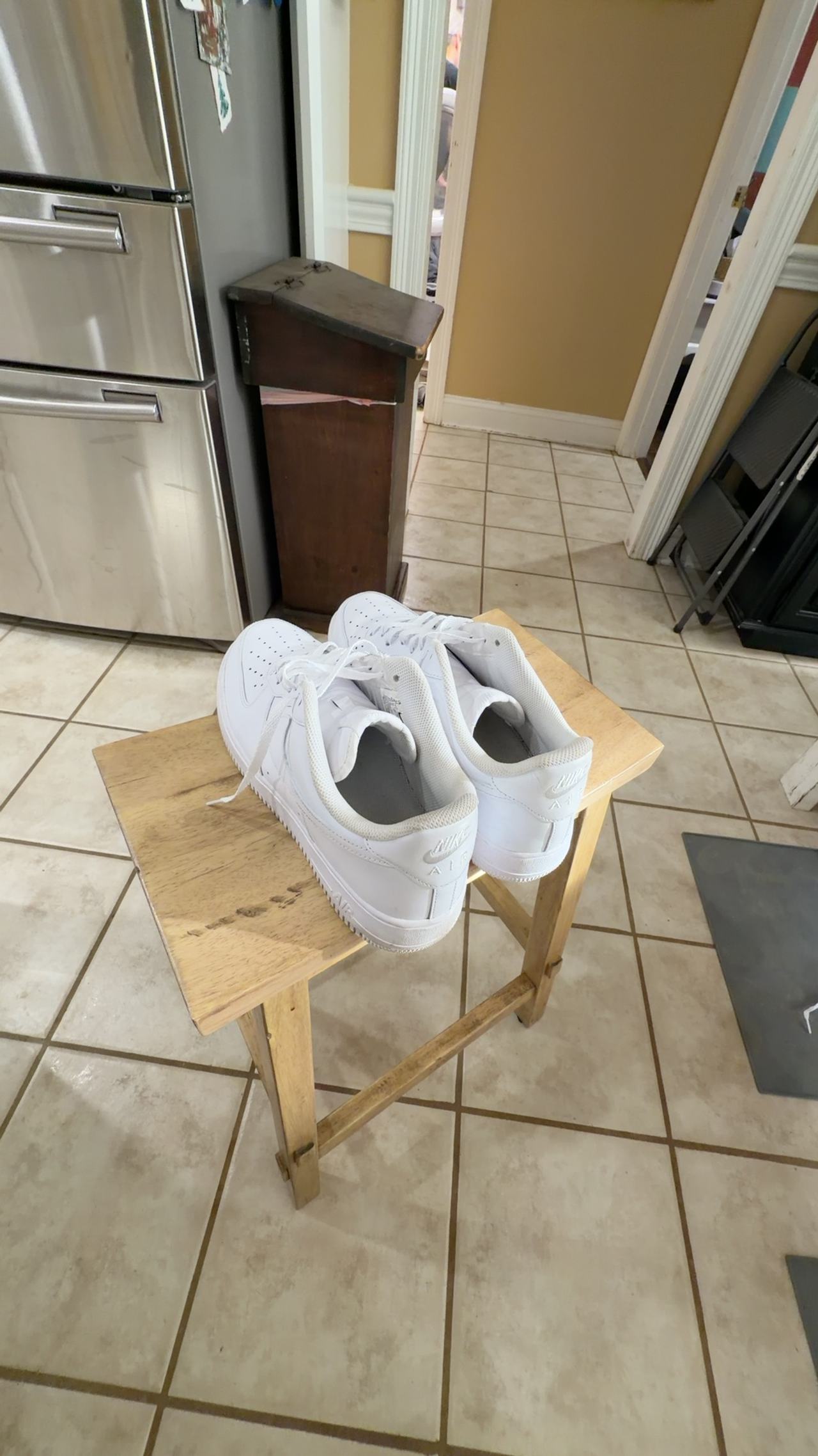 Size 12 Nike Court Vision Low White