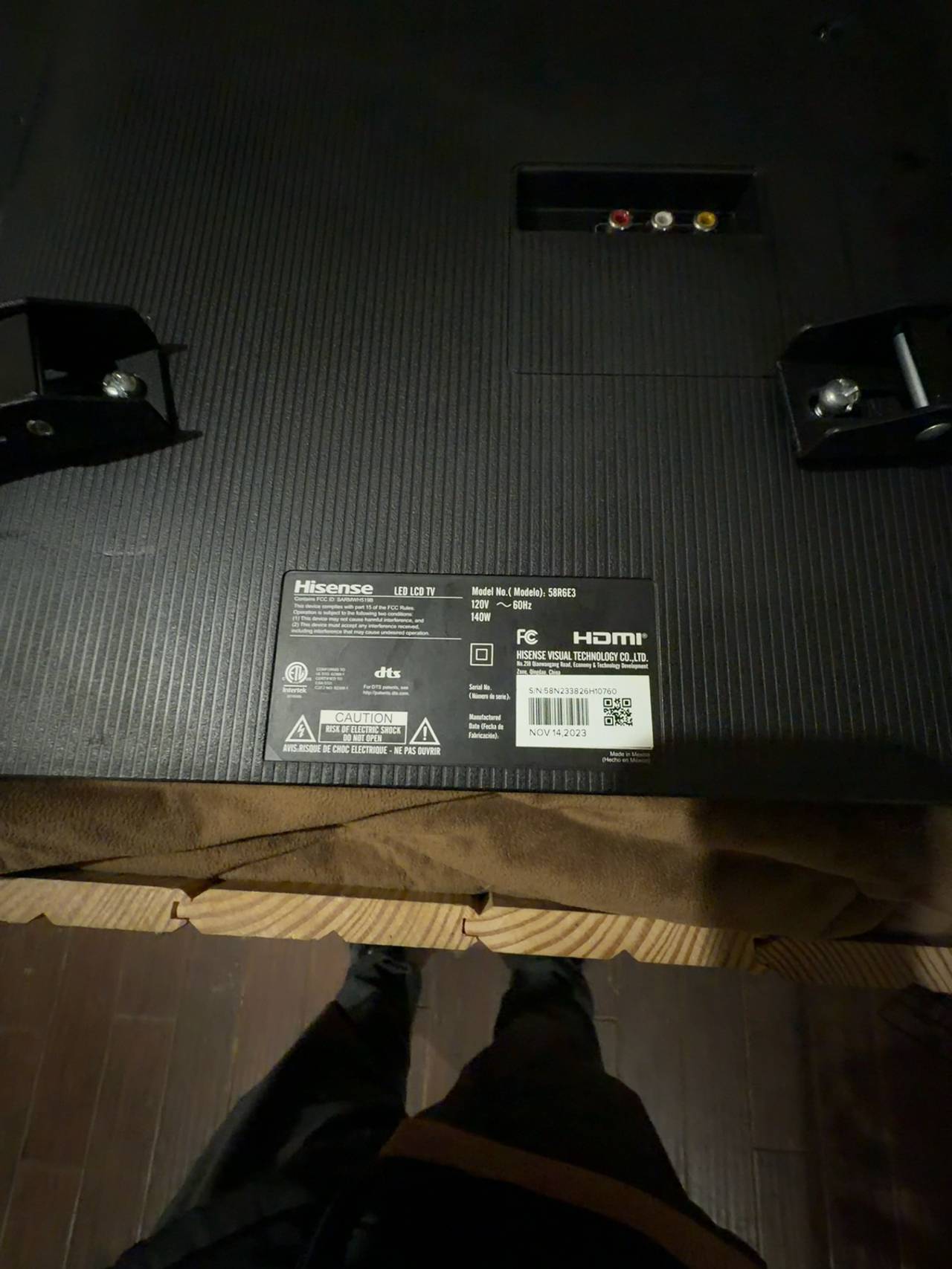 Hisense Roku Smart TV 58in