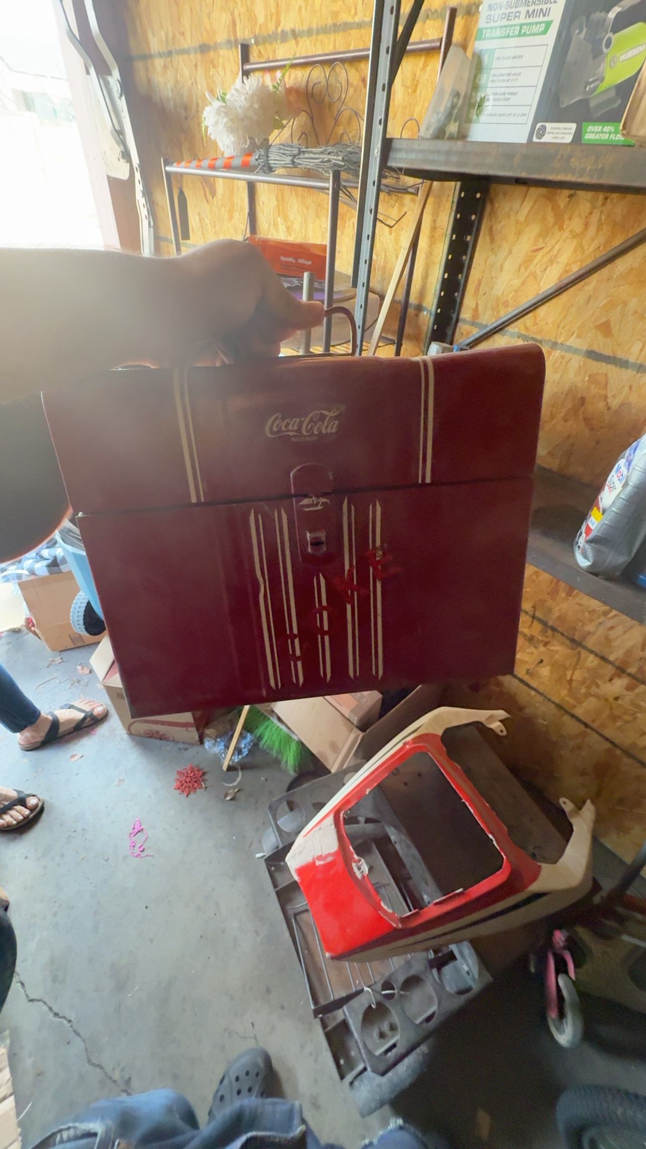 Coca-Cola Vintage Ice Chest Cooler