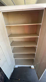 Hallowell Industrial Storage Cabinet White METAL 36"W x 24"D x 78"H - Image 5