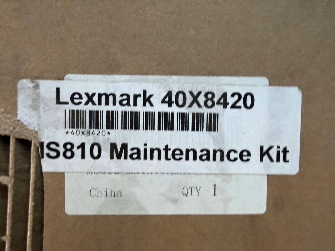 Lexmark 40X8420 MS810 Maintenance Kit