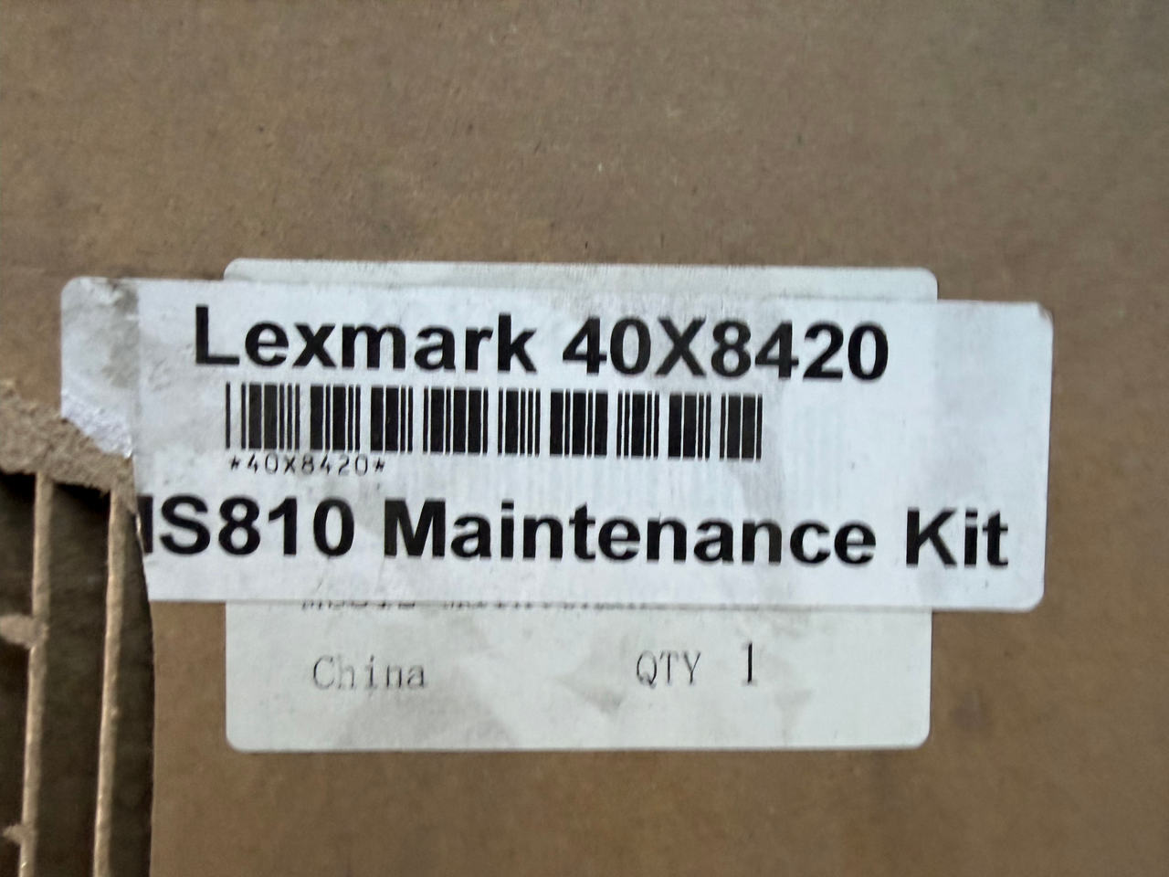 Lexmark 40X8420 MS810 Maintenance Kit