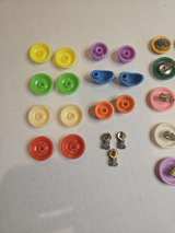 Vintage Floral clip-on earrings Solid earring Covers clip-on - Image 5