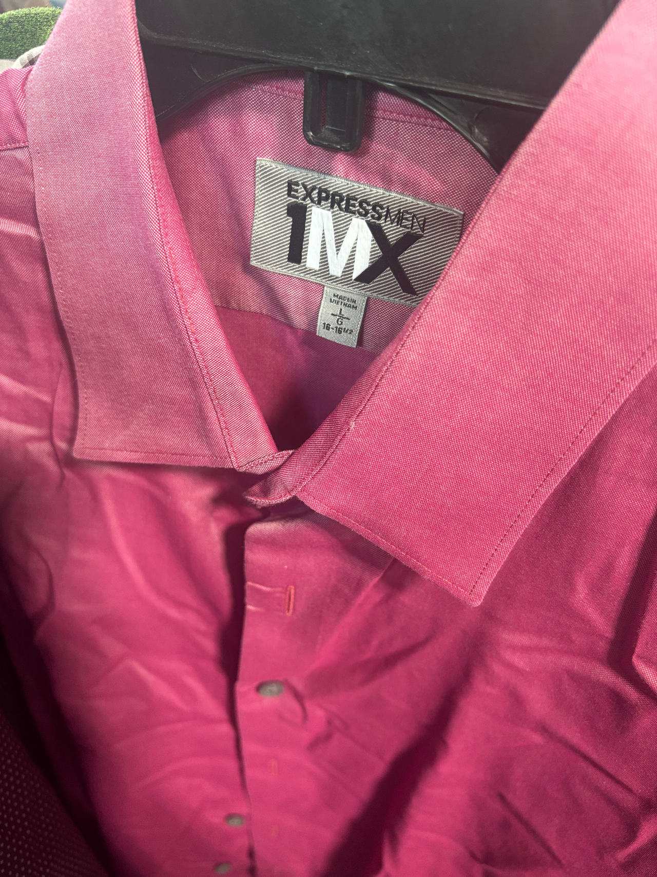 Express 1MX Dress Shirt