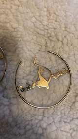 Baby Phat Logo Hoop Earrings - Image 6
