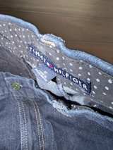TOMMY HILFIGER Denim Chino Shorts Size 12 Y2K Vintage - Image 4