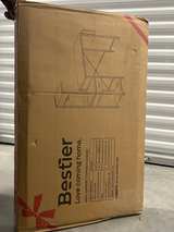 Bestier 44 inch Gaming Desk Black and Red Carbon Fiber Unopened Box - Image 5