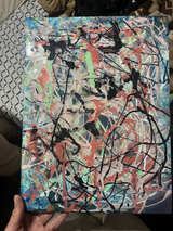 Abstract Style wax,Acrylic Painting by Jason Daniels - Image 1