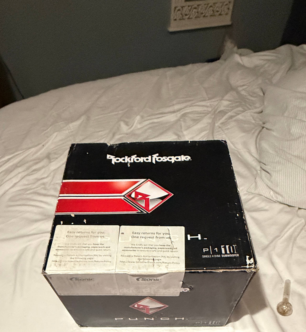 Rockford Fosgate P1S4-10 Punch P1 10-Inch Subwoofer