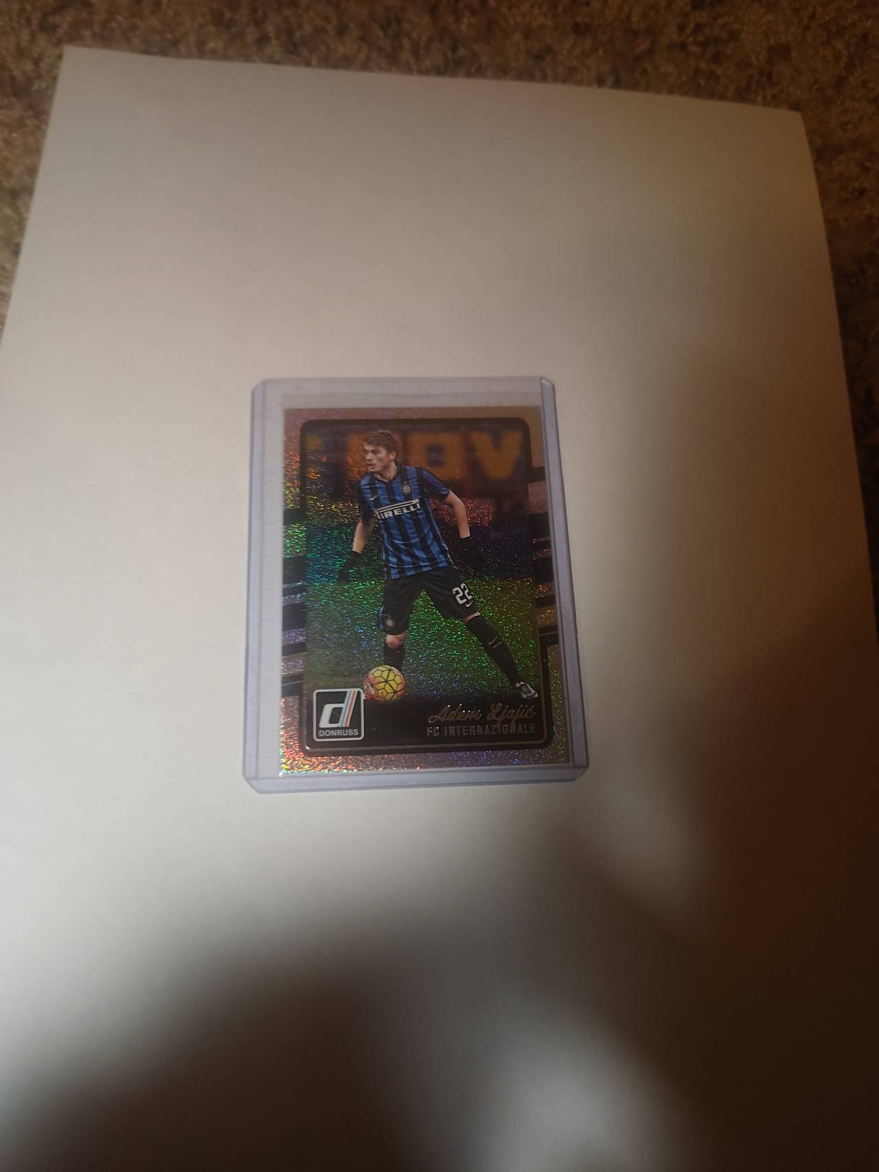 2015-16 Donruss Soccer Adem Ljajic Silver Press Proof #104