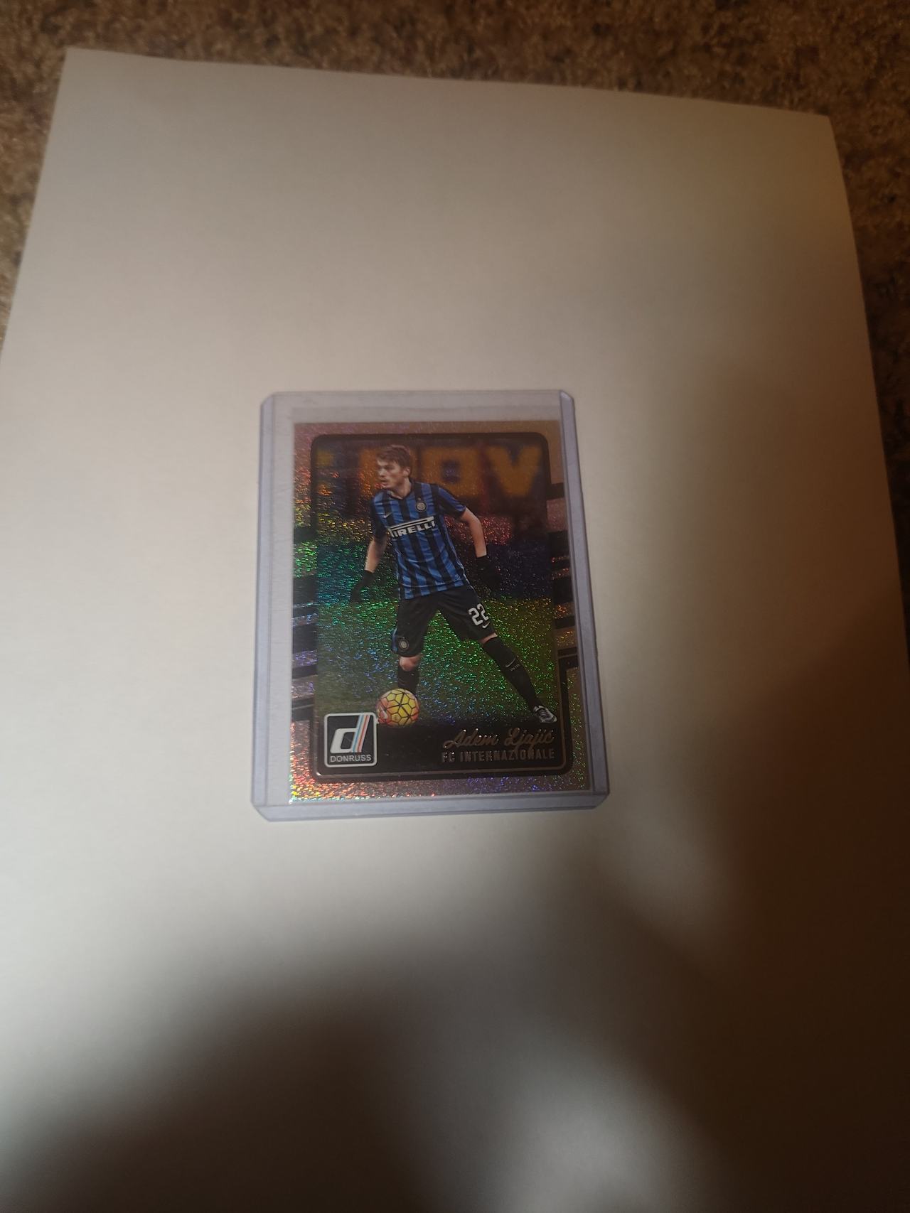 2015-16 Donruss Soccer Adem Ljajic Silver Press Proof #104