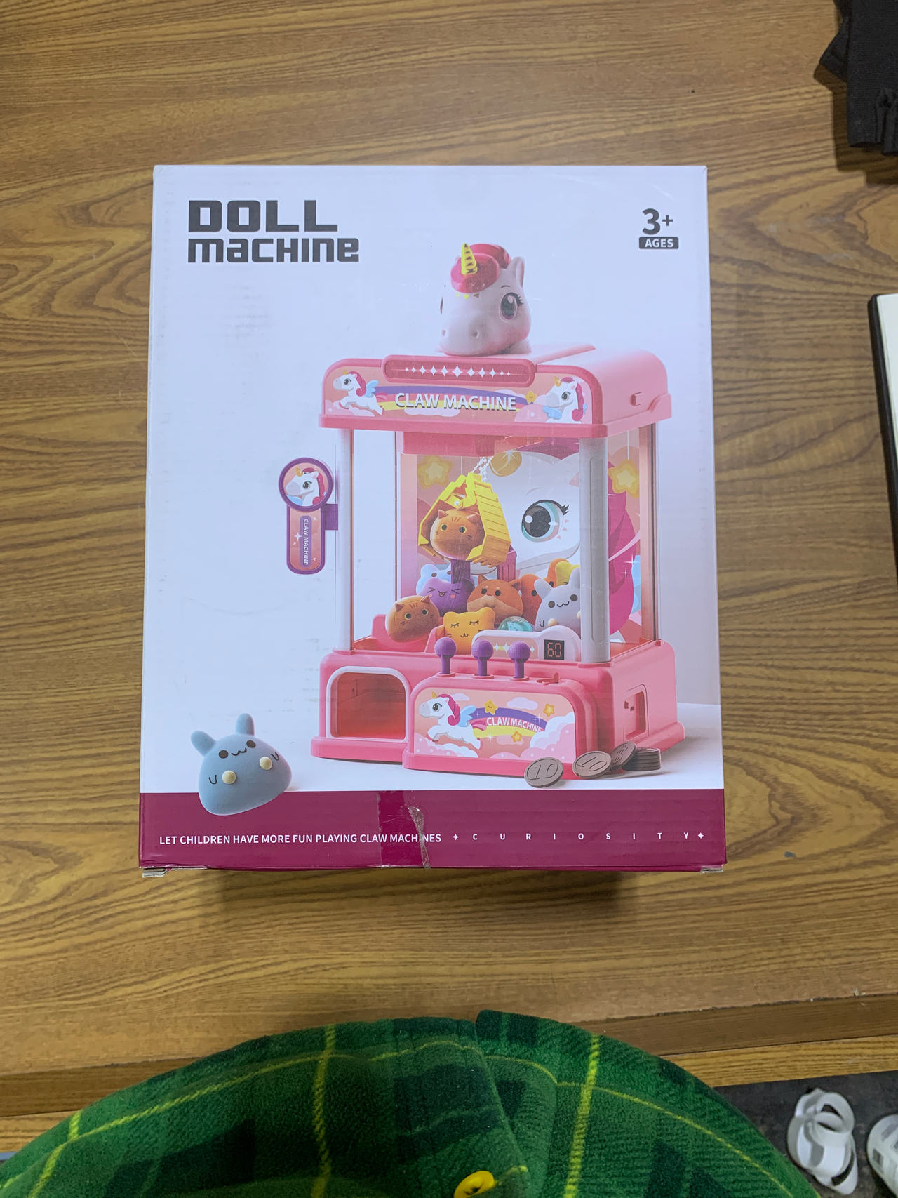 Unicorn Doll Machine Claw Game Toy
