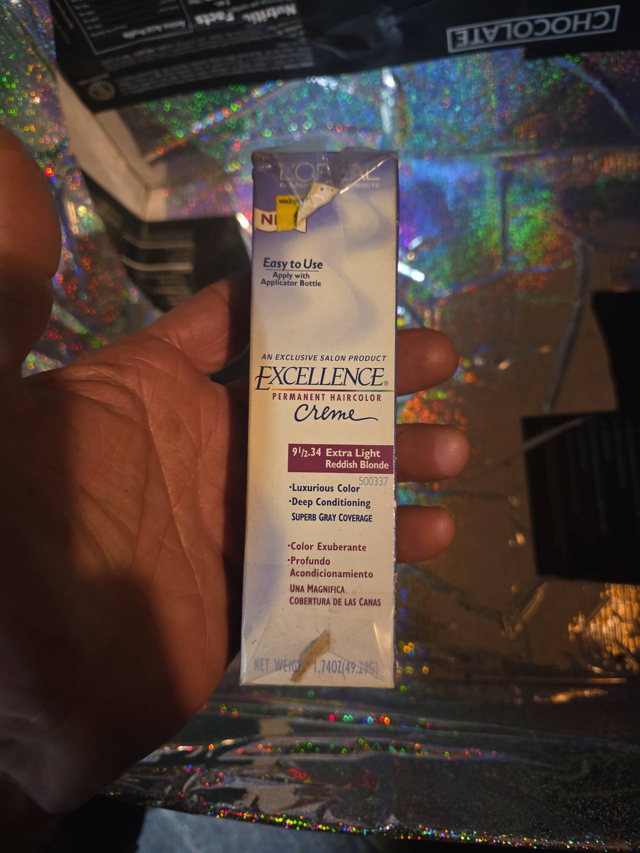 L'Oreal Excellence Creme Permanent Haircolor 9 1/2.34 Extra Light Reddish Blonde