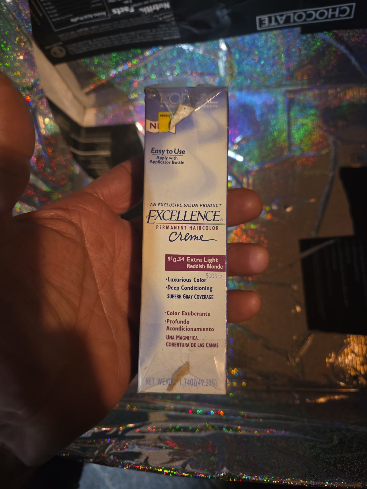 L'Oreal Excellence Creme Permanent Haircolor 9 1/2.34 Extra Light Reddish Blonde