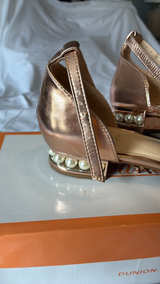 Dunion Women's Peep Toe Heels - Image 3