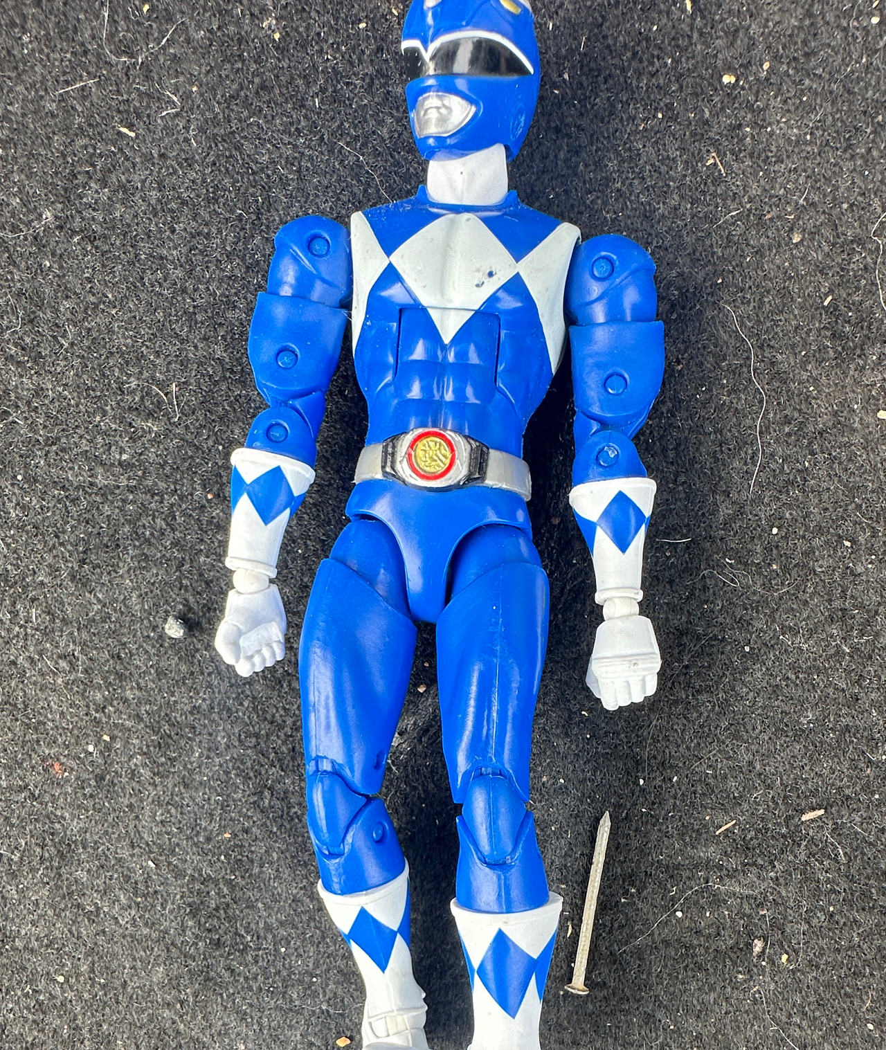 Power Rangers Lightning Collection Mighty Morphin Blue Ranger Action Figure