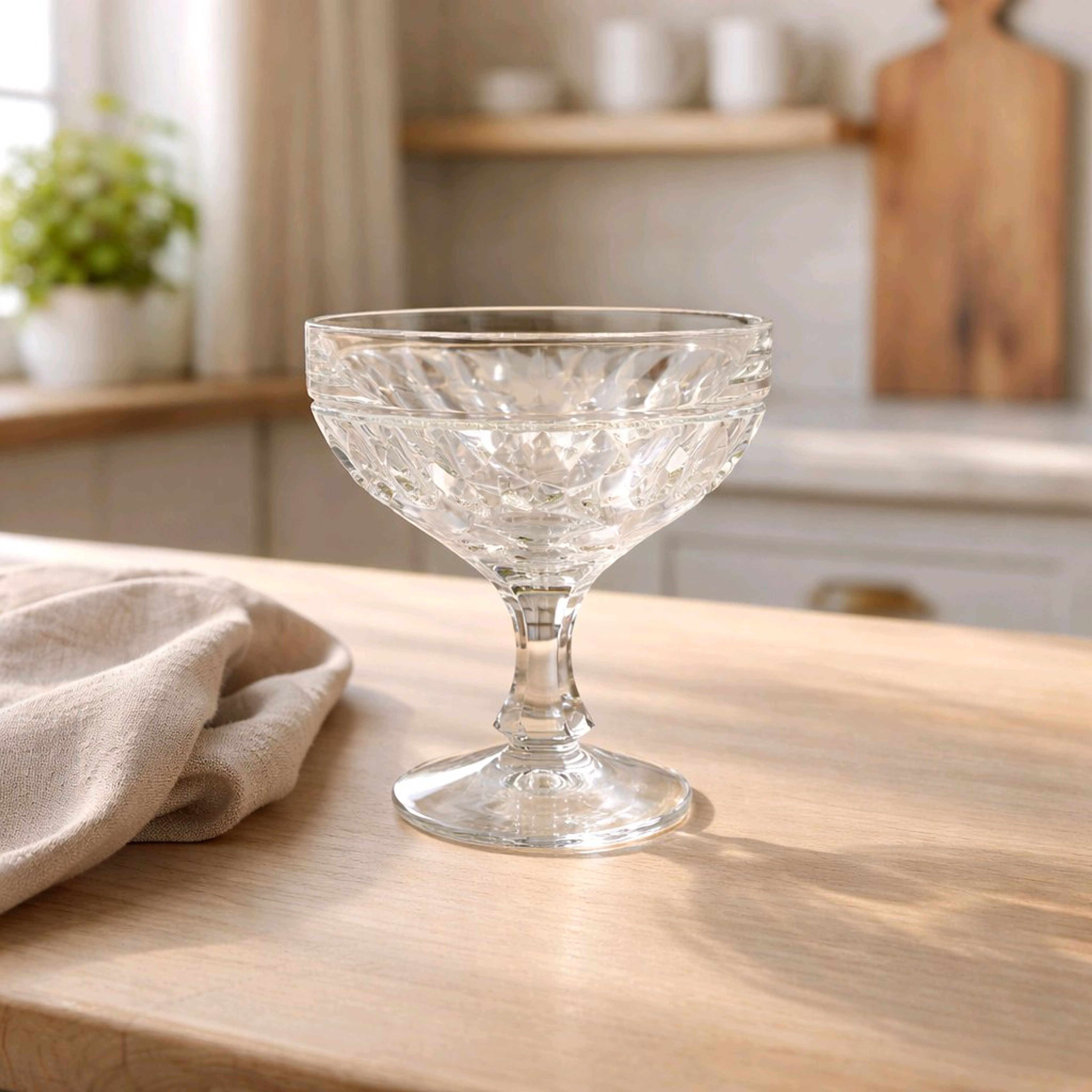 Single Fostoria American Clear Sherbet Glass - Image 2