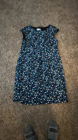 Coldwater Creek Polka Dot Dress Size Petite Large - Image 1