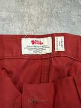 Fjallraven Vidda Trekking Pants Bordeaux Red 30-31 US or EU 40 - Image 2