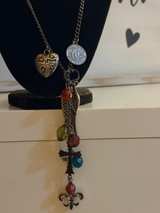 VCLM Brass Tone Heart Locket Necklace - Image 2
