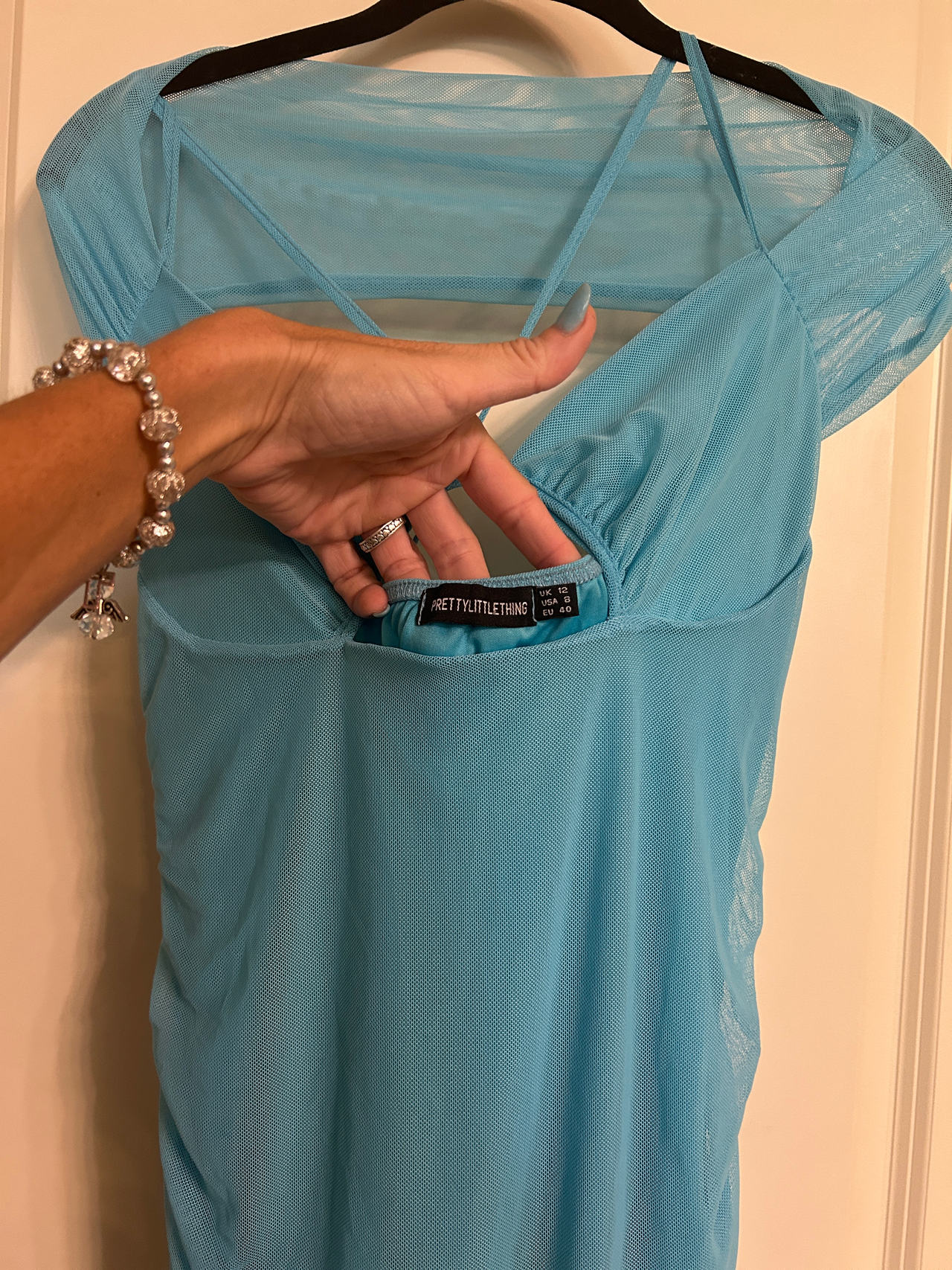 PrettyLittleThing Mesh Dress