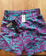 Versace Barocco Print Swim Shorts - Image 1