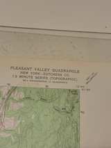 1957 USGS Topographic Map Pleasant Valley NY - Image 3