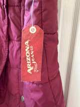 Arizona Jean Company Burgundy Hooded Puffer Vest X-Large - Image 3