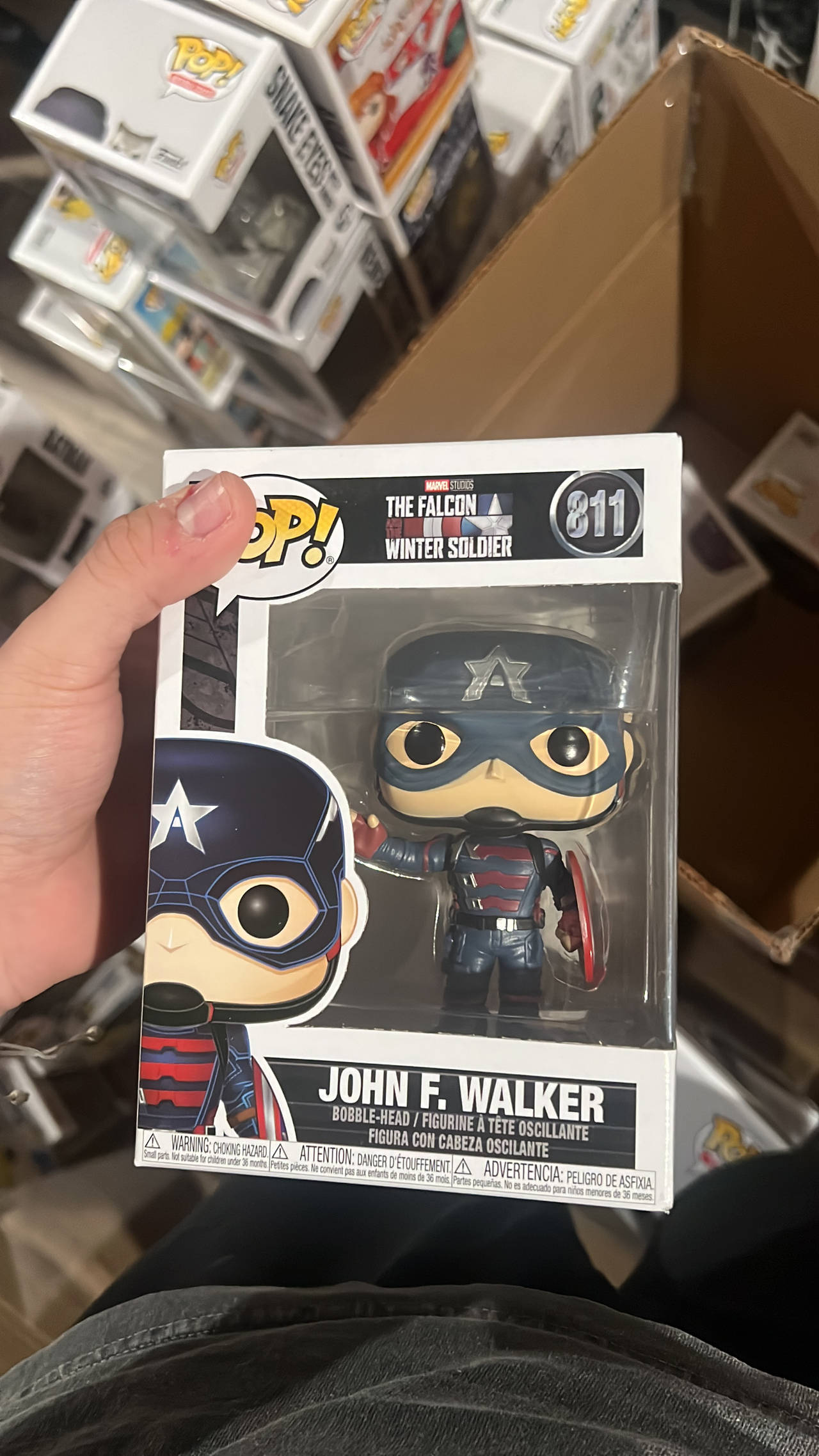 Funko Pop! Marvel: The Falcon and the Winter Soldier - John F. Walker #811