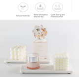 2 PCS Water Absorbent Diatomite Coasters(22-8cm), Diatomaceous Earth Soap Holder - Image 2