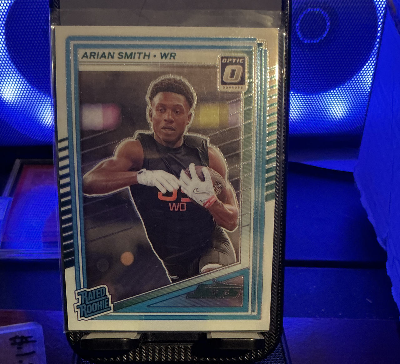 2022 Panini Donruss Optic Arian Smith Rated Rookie Teal Velocity #147